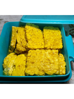 Foto resep Tahu Tempe Ungkep Bumbu Kuning