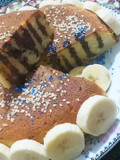 عکسی از دستور کیک یخچالی دو رنگ 😋😋