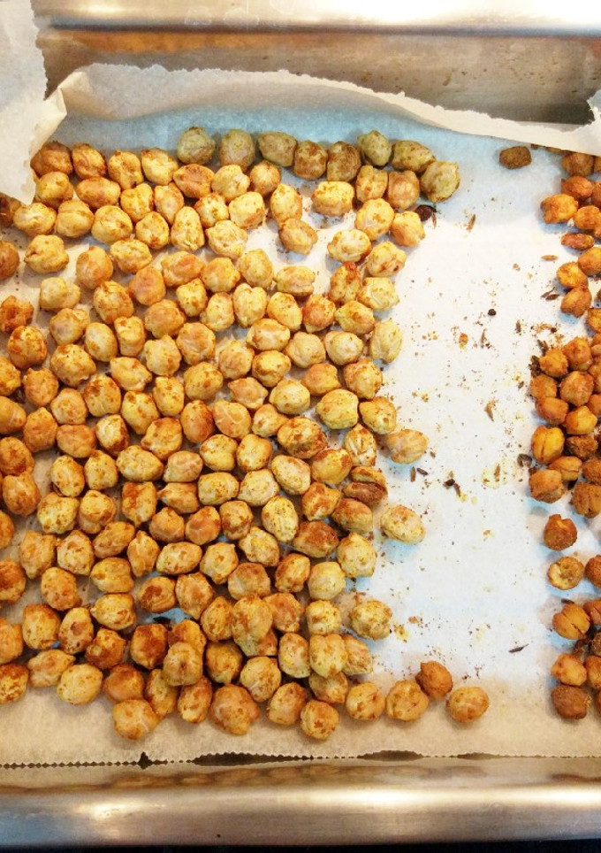 Una foto de Garbanzos tostados o "torraos"