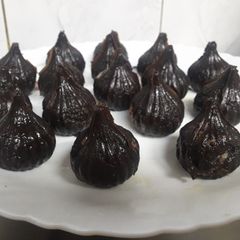 Oreo Modak Stuffed with Coconut Sweet A picture of Oreo Modak Stuffed with Coconut Sweet.