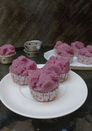 Foto resep Bolu Kukus Ubi Ungu