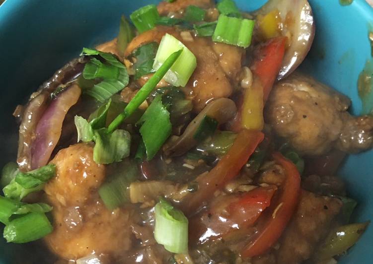 Step-by-Step Guide to Prepare Any-night-of-the-week Chilli Chicken  #mycookbook