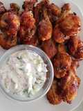 Cucumber Yogurt & Chicken Drumsticks in Spices
