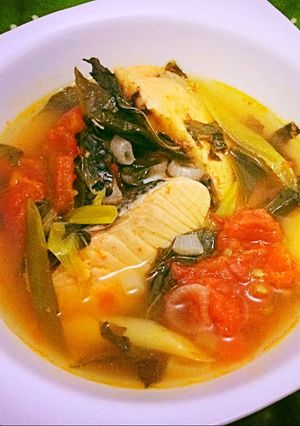 Foto resep Salmon Kuah Asam
