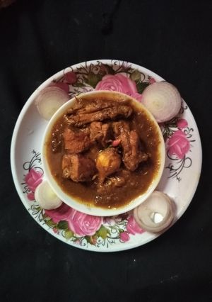 A picture of Garlic chicken.