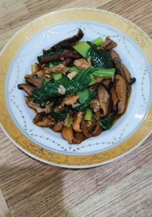 Foto resep Pakcoy Ayam Shitake