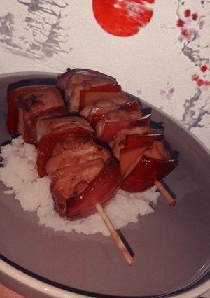 Una foto de Yakitori