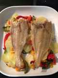 Gallos al horno