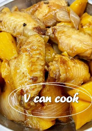 土豆翅磅 (薯仔炆雞翼) 的食譜成品照片