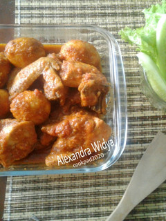 Foto resep Ayam & Telur Bumbu Bali