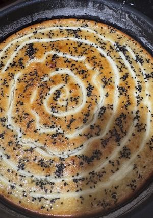 صورة لوصفة كيكة حلزونية حلوة و مالحة
