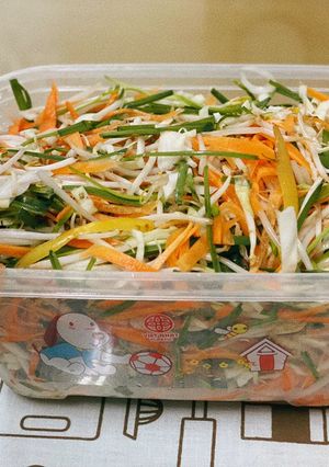 Hình của món Dưa giá.