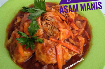 Resep Telur dadar gulung asam manis Untuk Jualan