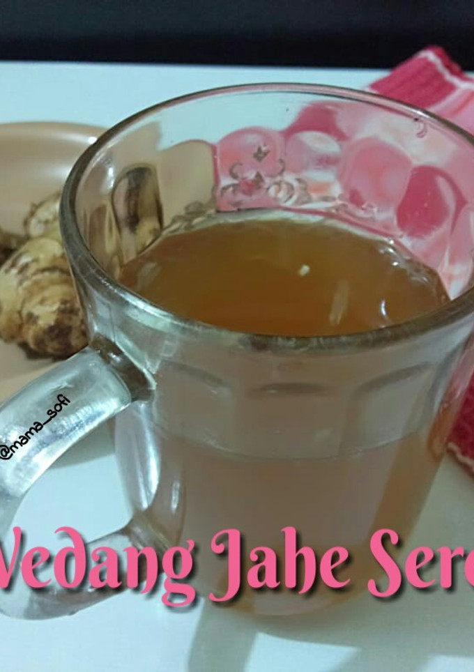 Foto resep Wedang jahe sereh