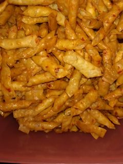 Foto resep Kacang sembunyi manis pedas