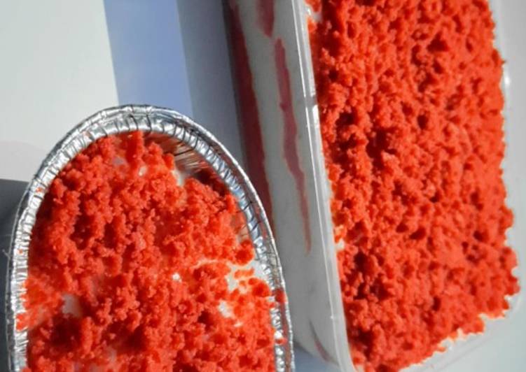 Cara masak Dessert box red velvet , Menggugah Selera