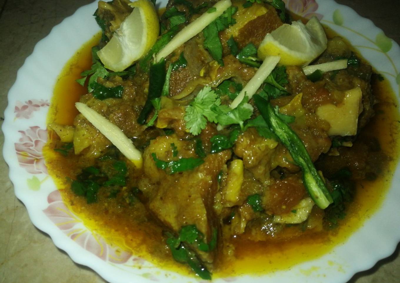 Beef korma