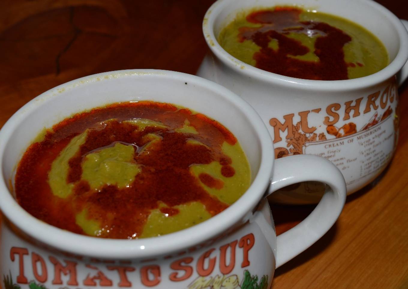 Sopa crema de lentejas Griegas