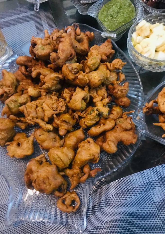 A picture of Crispy pakoras.