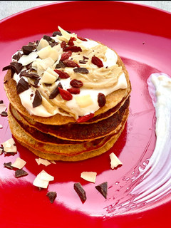 Φωτογραφία της συνταγής Healthy pancakes (3 υλικά)