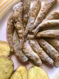 Bacaladitos frescos fritos en airFryer