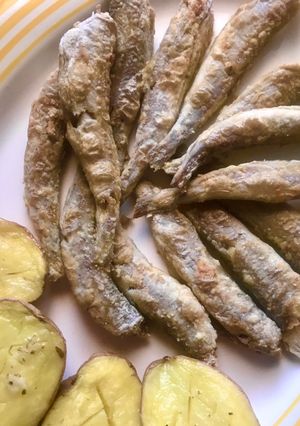Una foto de Bacaladitos frescos fritos en airFryer
