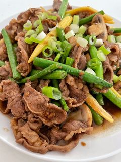 Foto resep Beef Slice with Vegetable!