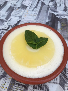 Una foto de Cheesecake de piña