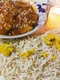 Sesame chicken with onion in oyster sauce/ Chinese recipe !