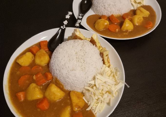 Veggie japanese curry