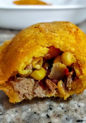 Una foto de EMPANADA Mexicana🏜️ hecha en Barranquilla😋