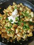 Pollo al CURRY apio y manzana