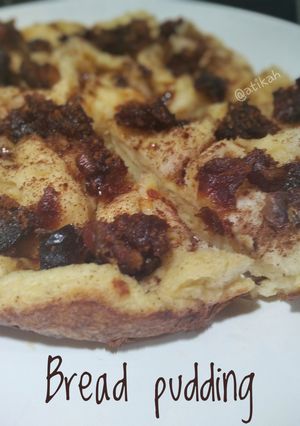 Foto resep Bread pudding teflon