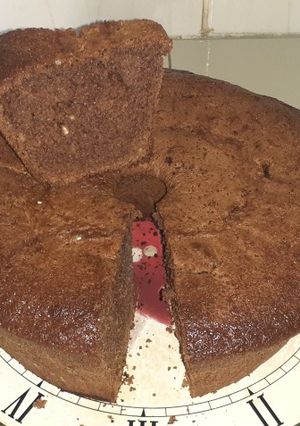 Una foto de Budín de chocolate