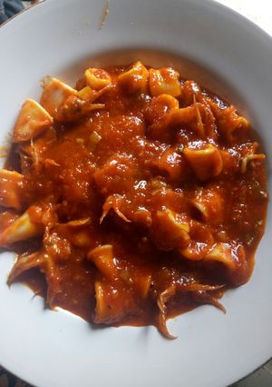 Foto resep Cumi Saus Padang