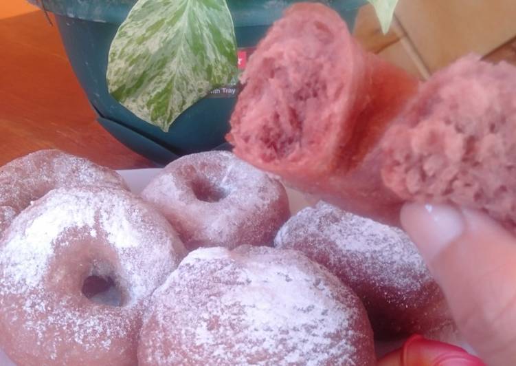 Rahasia Membuat Donut Red Velvet Empuks Banget Yang Renyah