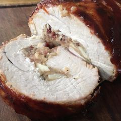 A picture of Apple & Cranberry Stuffing.