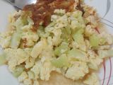 Chayote con huevo
