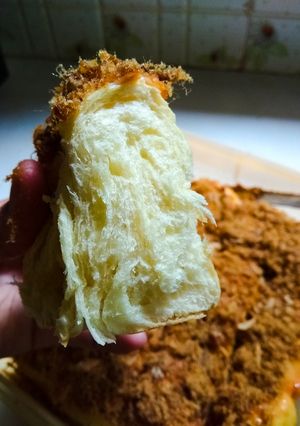 Foto resep Roti Sobek || Roti Kasur || Roti Abon ||Roti Empuk Berhari-hari