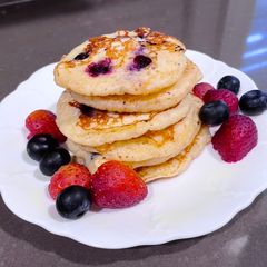 A picture of Ricotta Pancakes.