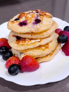 A picture of Ricotta Pancakes.