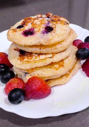 A picture of Ricotta Pancakes.