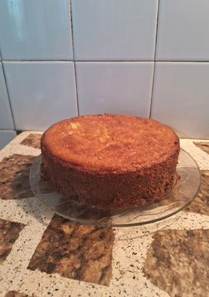 Una foto de Torta Nubecita de Naranja y Miel con Dulce de Batata,Trozo de Chocolate