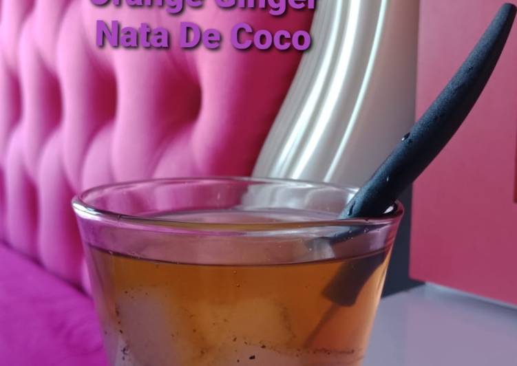 Resep Orange Ginger Nata De Coco Anti Gagal