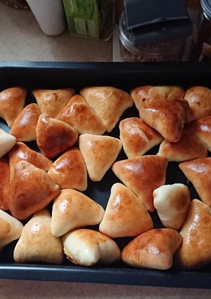 صورة لوصفة فطائر بالدجاج