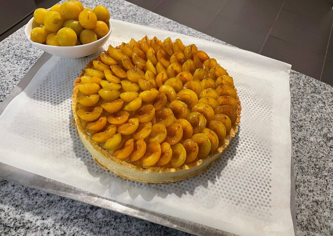 Tarte aux Mirabelles