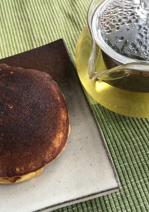 A picture of Japanese Pan Cake with Anko (Dorayaki).