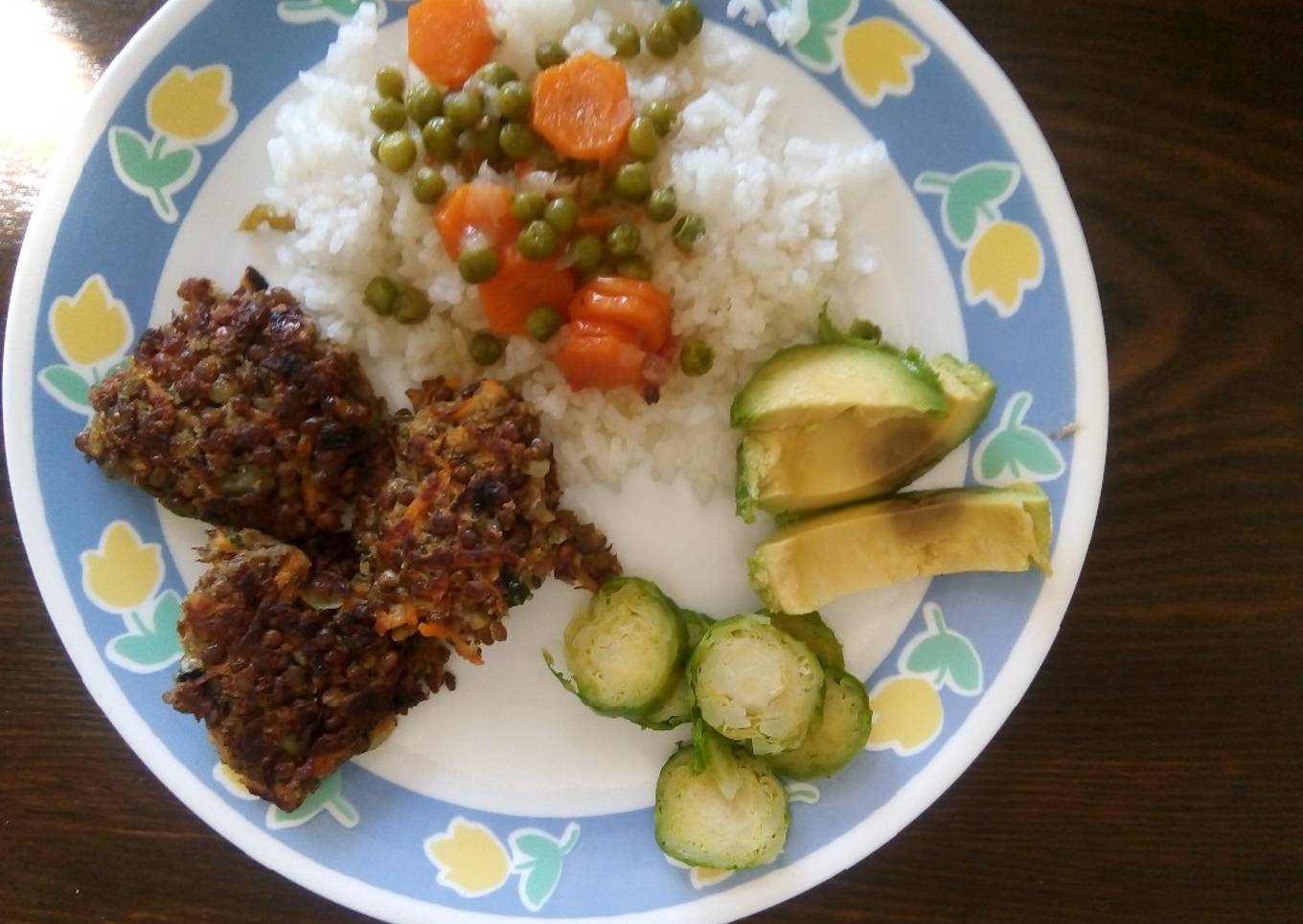 Hamburguesas de lentejas