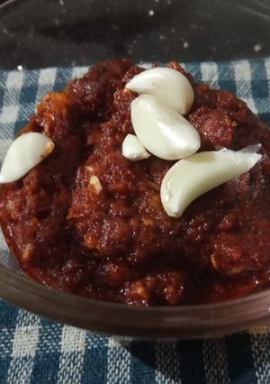 લસણની ચટણી (Garlic Chutney Recipe In Gujarati) રેસીપી મુખ્ય ફોટો
