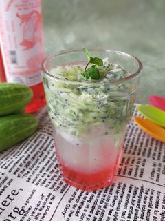 Foto resep Es Timun Lemon